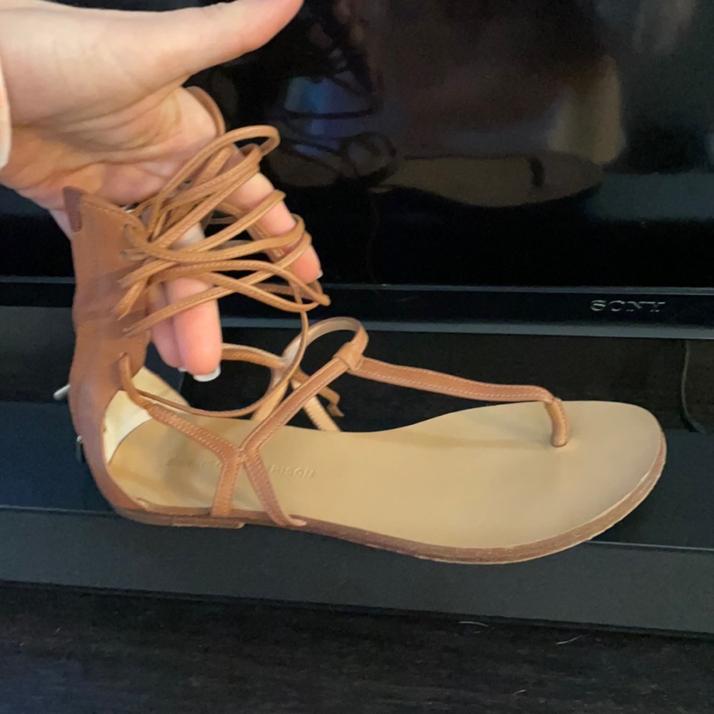 Sigerson  Morrison Greek brown sandals